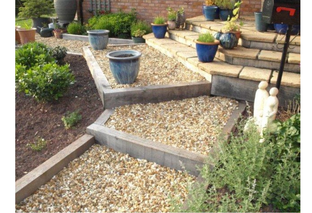 Image of New Untreated Oak Sleeper 200 x 100 x 2400mm