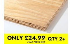 Elliottis Softwood Structural Plywood 18 x 1220 x 2440mm